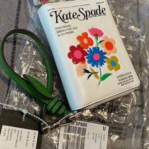 NWT Kate Spade Fresh Picks Flower WRISTLET